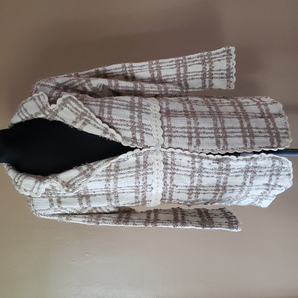 Modern Soul Overlay Cardigan Sweater Jacket Women's Size X-Small